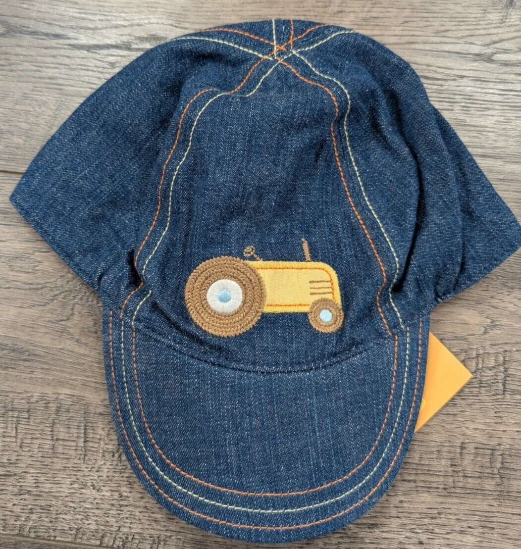 Baby Boy Clothes New Gymboree 18-24 Month Prairie Ranch Tractor Baseball Hat