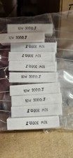 300ohm 10w / AXIAL DISCHARGE WIREWOUND CEMENT RESISTOR / 4 PIECES qzty 