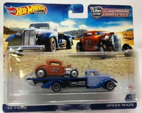 Hot Wheels Ford 32 & Speed Waze Team Transport FLF56-956L 1/64 - Picture 1 of 1