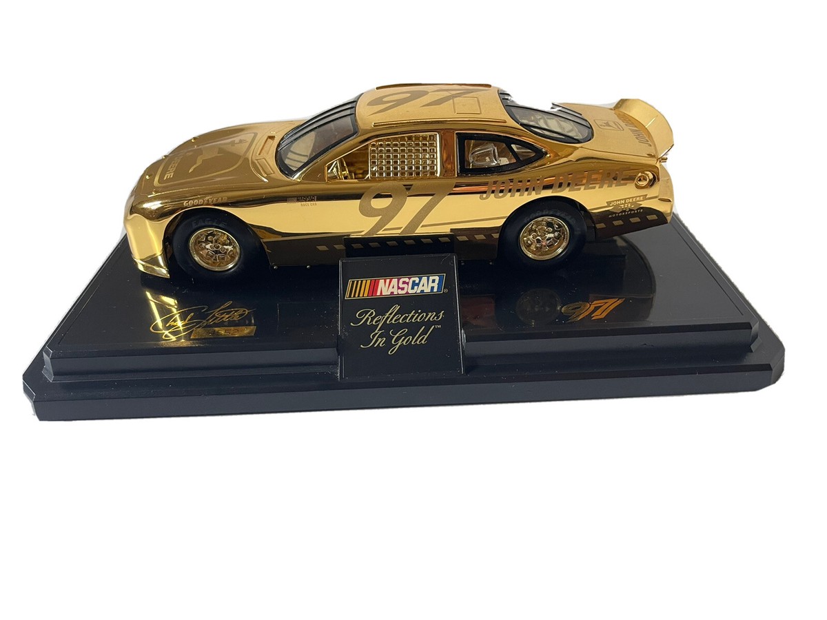 NASCAR 24K Gold John Deer Die Cast Issue #11G 10th Anniversary