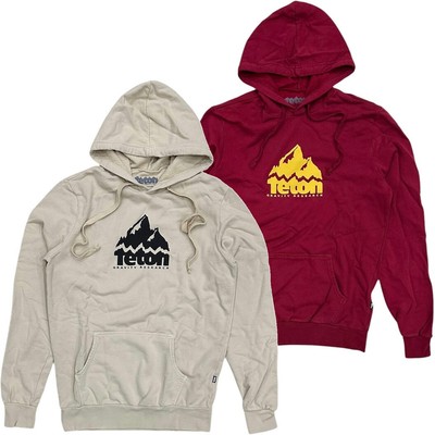 Teton Gravity Research Men's Grand Logo 2.0 Pullover Fleece Hoodie Sweatshirt