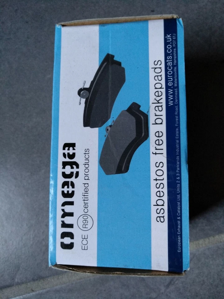 BRP0906 EEC Brake Pad Fit CITROËN , PEUGEOT 425130, 425208 - Photo 1/2