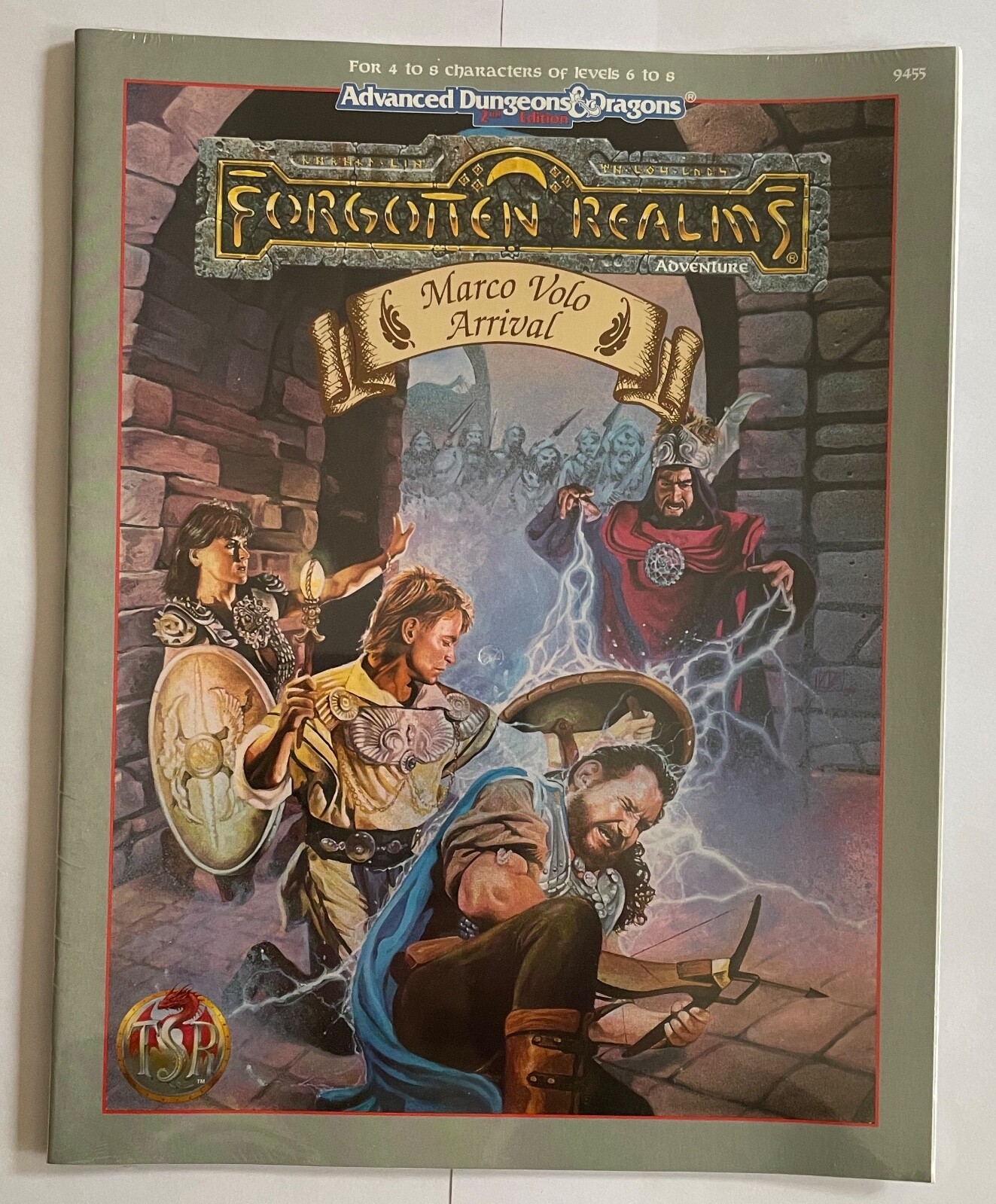 AD&D Forgotten Realms Marco Volo Arrival 1994 TSR 9455 livre de règles et scénario vintage