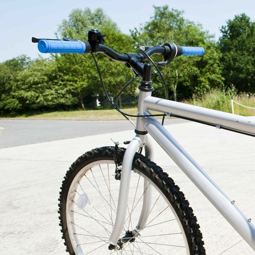 BMX MTB Bike Grips Mountain Bicycle Bike Handle Handlebar Soft Rubber Bar End - Picture 6 of 21