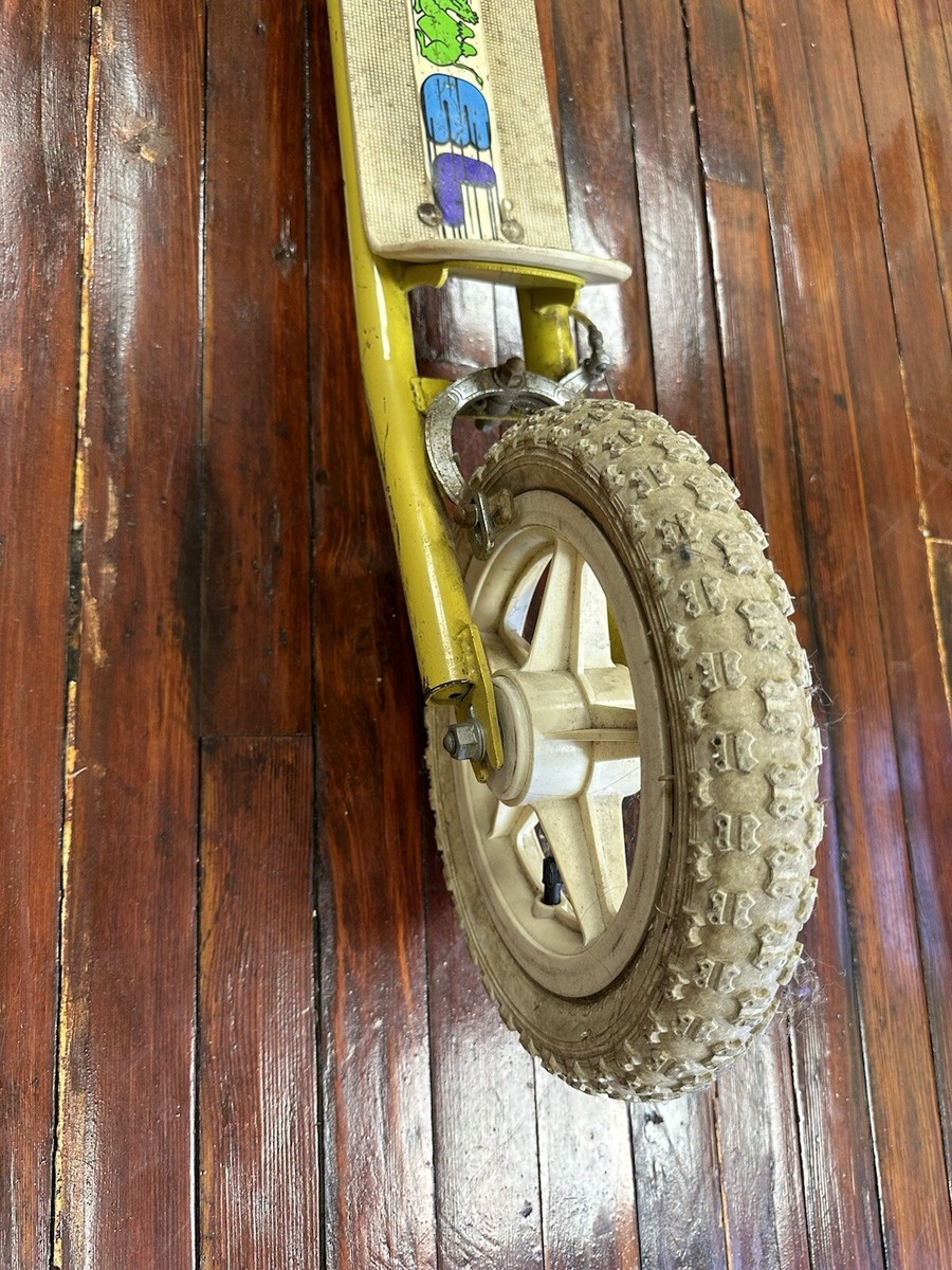 GT Camel Old School Bmx Scooter Freestyle Yellow Haro Hutch GT Camel Old School Bmx Scooter Freestyle Yellow Haro Hutch