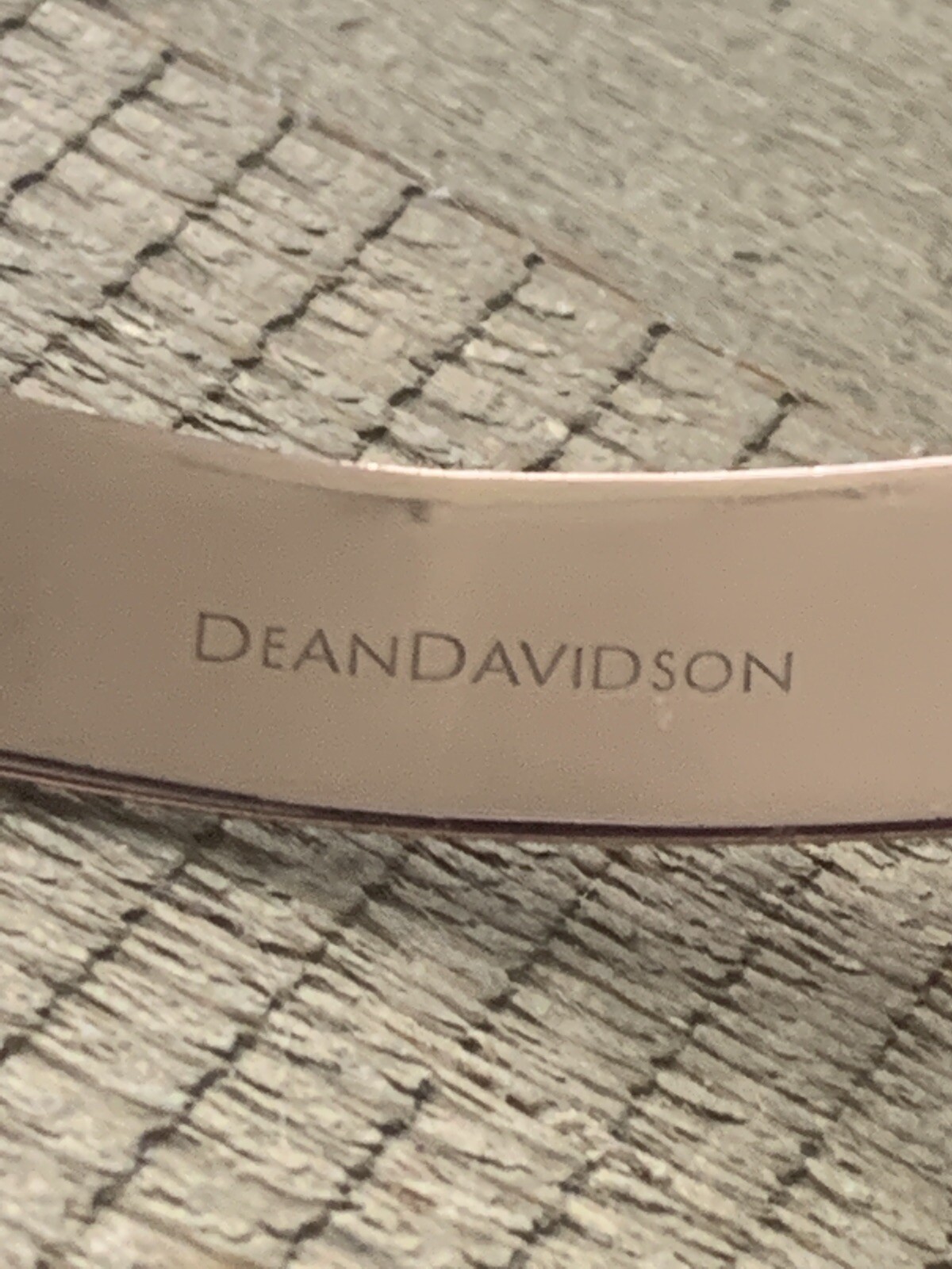 STUNNING Signed Dean Davidson Solid Brushed Coppe… - image 3