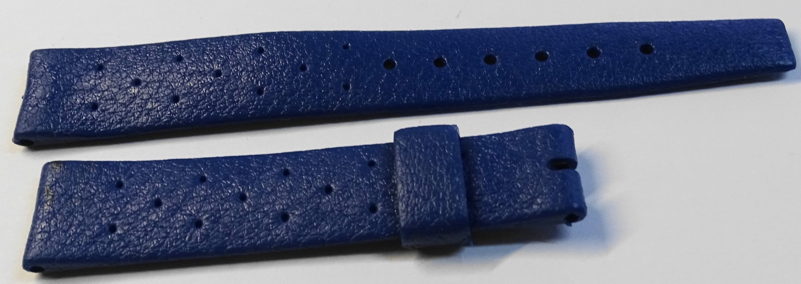 Bracelet Tropic Star 16 mm bleu, l'accessoire montre vintage pour vos sorties estivales