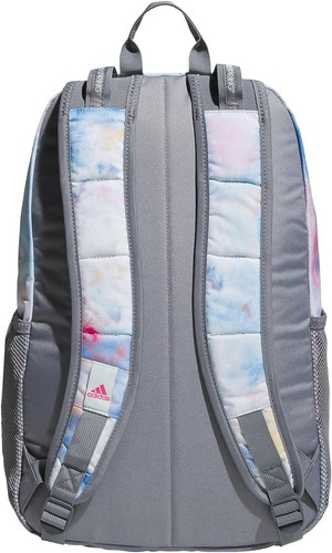 NWT Adidas Excel 7 Unisex OSFA 15" Laptop Backpack, Blue/Mint Green/Grey/Pink - Picture 3 of 12