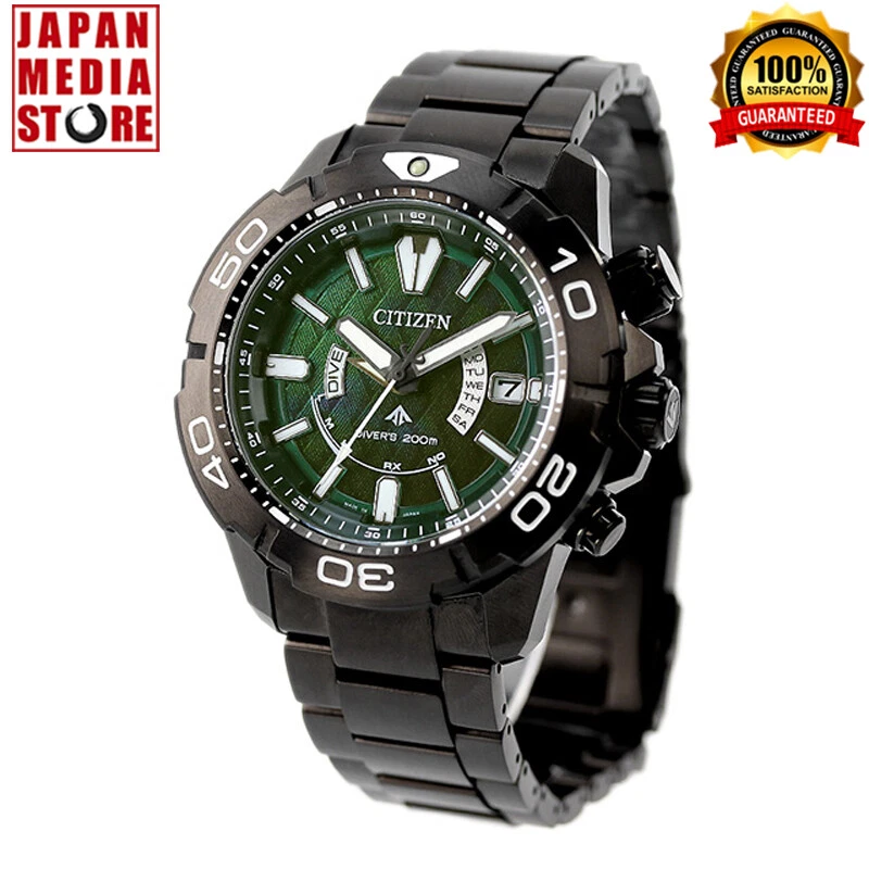 Citizen Promaster Marine AS7146-58W LIGHT in BLACK 2022 Green