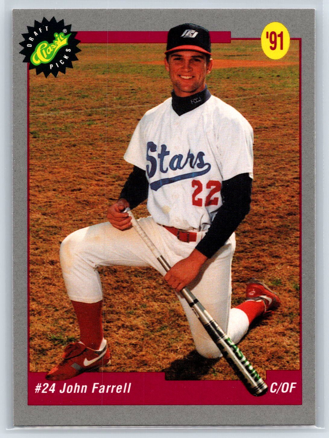 1991 Classic Draft Picks Jon Farrell Rookie RC #20