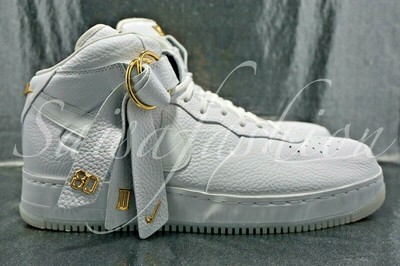 Nike Air Force 1 Mid CMFT Victor Cruz Off White Gold AO9298-100 Men's Size  14 | eBay