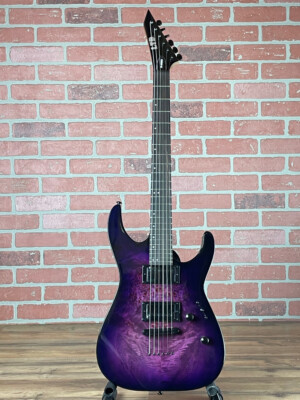 ESP LTD M-200DX Electric Guitar - Purple Burst | eBay