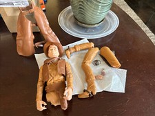 Vintage 1960s Marx Johnny West Accessories Lot Cowboy Western Toys FIGURE PARTS
