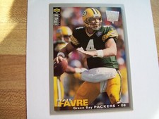 BRETT FAVRE 1995 UPPER DECK PLAYER'S CLUB INSERT #73 GREEN BAY PACKERS NFL HOF