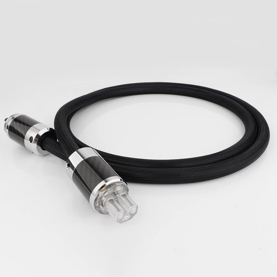 Hifi Audio 7N OFC Conductor Power Cable AU Audiophile Supply Mains Cord For Amp - Image 2 of 2