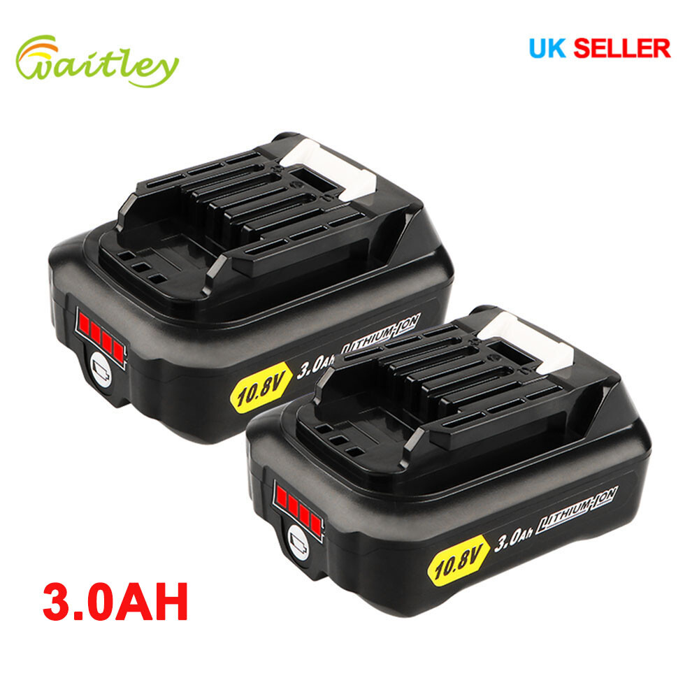 2PC For Makita 12V MAX Li-ion CXT LXT Battery BL1021B