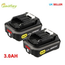2PC For Makita 10.8V 12V MAX 3.0Ah Li-ion CXT LXT Battery BL1021B BL1041B BL1015