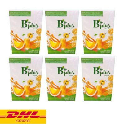 6x Be Easy B Plus Fiber Powder Drink Supplement Help Excretion Orange