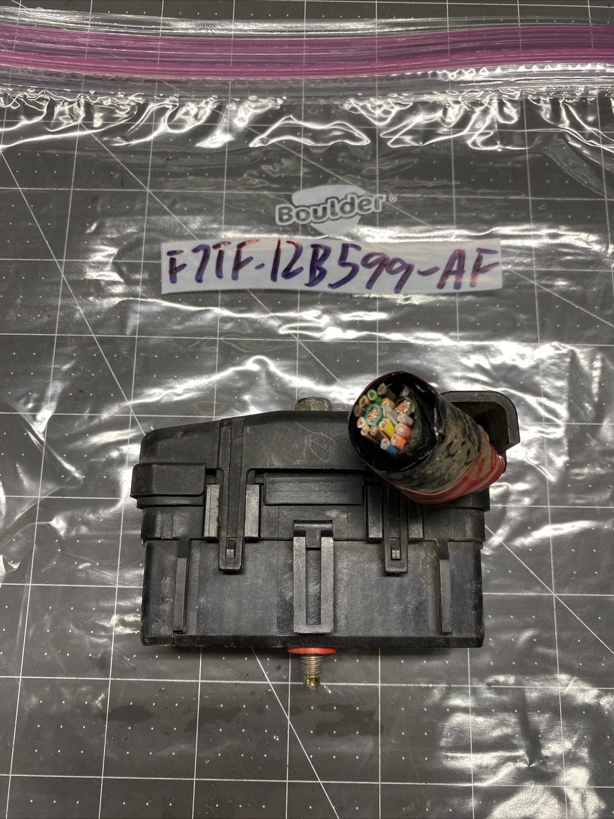 1997 FORD F-350 SUPER DUTY 7.3L FICM F7TF-12B599-AF Wiring Harness ...