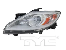 TYC Left Driver Side Halogen Headlight for Mazda CX-9 2010-2012 Models
