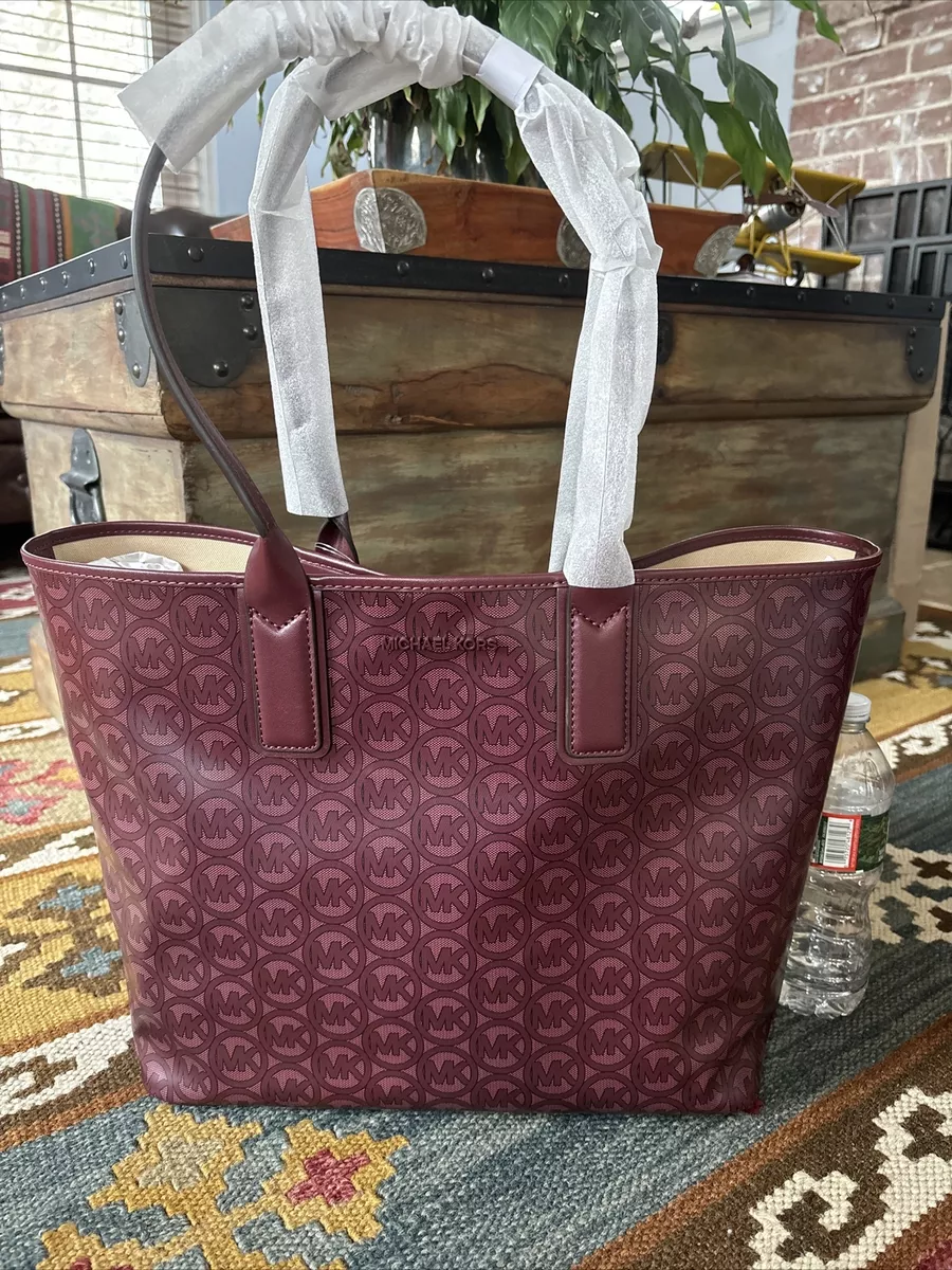 JACQUARD CANVAS TOTE BAG
