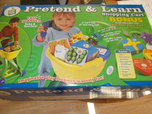 pretend and learn shopping cart