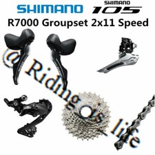 Shimano 105 R7000 2x11 Road Bike Groupset 5 Pcs RD FD Shifters ST-R7000 CS Chain