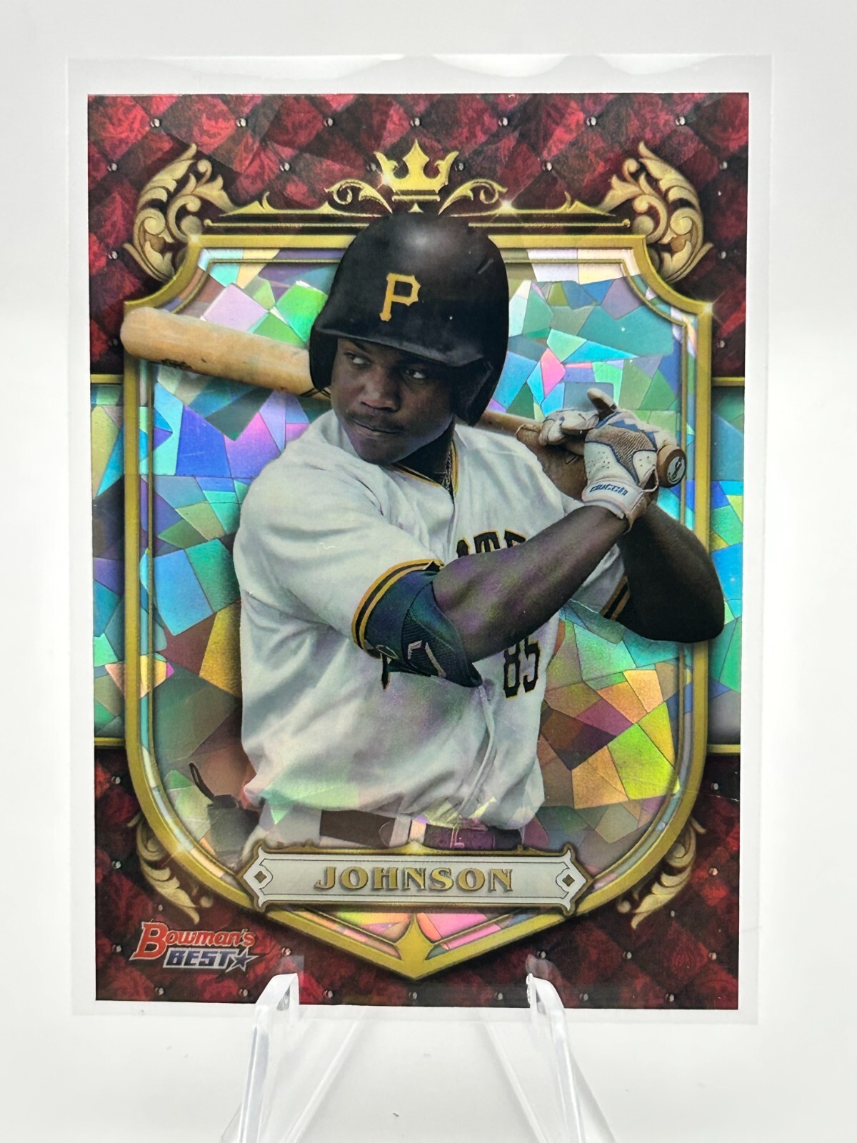 TERMARR JOHNSON 2022 BOWMANS BEST PROSPECTIVE ROYALTY ATOMIC REFRACTOR #PR-9 JT