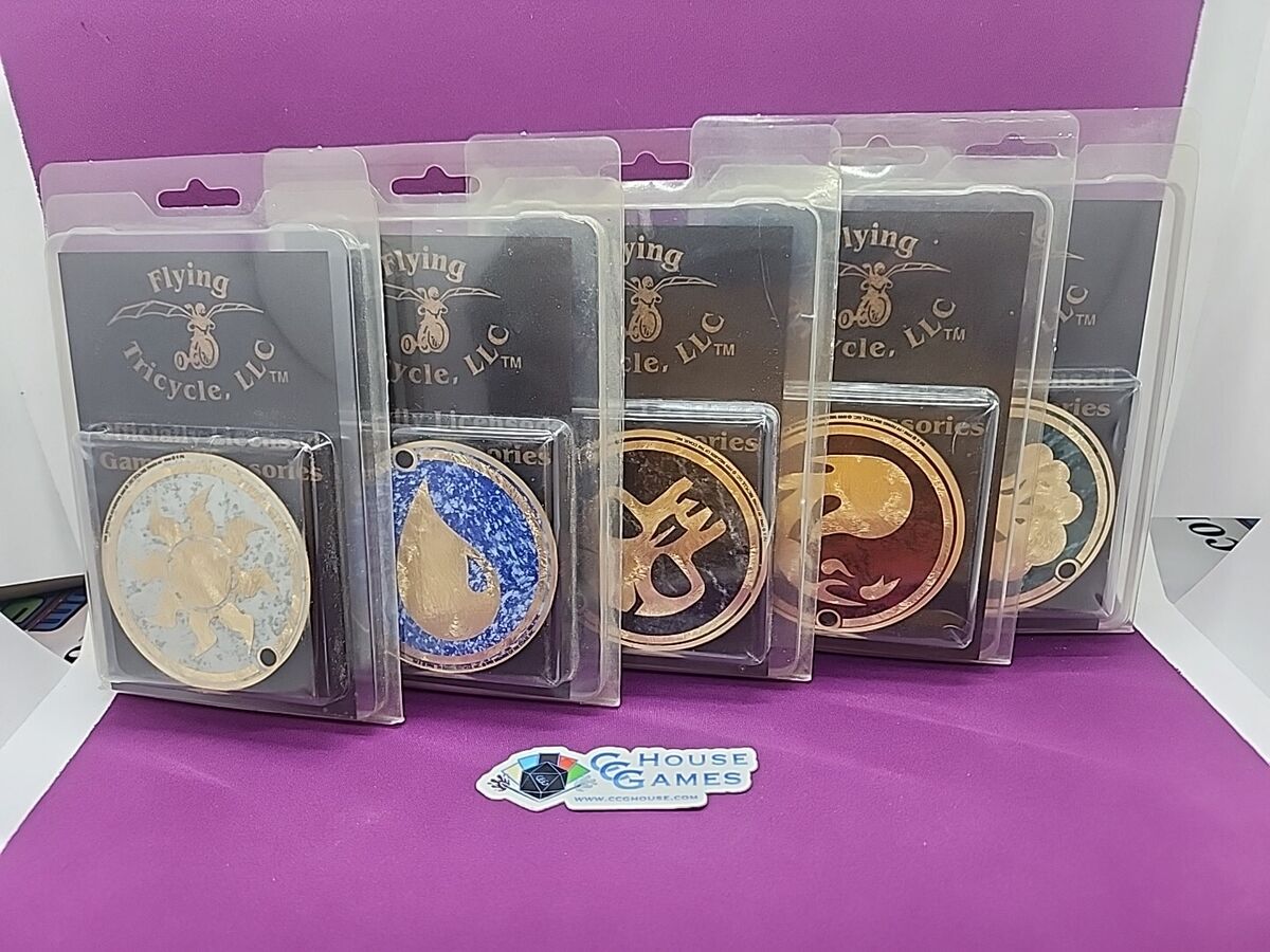 MTG Flying Tricycle Mana Symbol Life Counter Top Plate Set MTG Flying Tricycle Mana Symbol Life Counter Top Plate Set