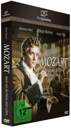 Mozart - Reich mir die Hand mein Leben - mit Oskar Werner - Filmjuwelen DVD - Foto 1 di 2