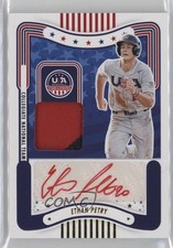 2024 Stars and Stripes Materials Signatures Prime 9/25 Ethan Petry Auto 05k6