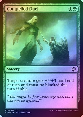 Compelled Duel Foil (178) Adventures in the Forgotten Realms AFR MTG Magic