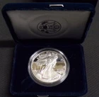 1998 WALKING LIBERTY AMERICAN EAGLE .999 FINE SILVER DOLLAR COIN 1oz. $1 COA+BOX