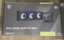 MSI MAG Coreliquid A15 360 Black- AIO ARGB Liquid Cooling - 360mm Radiator