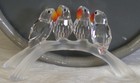 Swarovski Crystal Figurine Baby Lovebirds on Branch Retired 7621 With Box & COA — photo 3