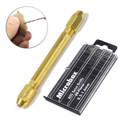 DIY Handmade Drill Set for Engraving and Drilling with Highspeed Steel Bits