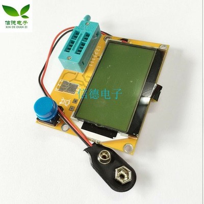 Mega328 LCR-T4 Transistor Tester Diode Triode Capacitance ESR Meter MOS PNP/NPN.