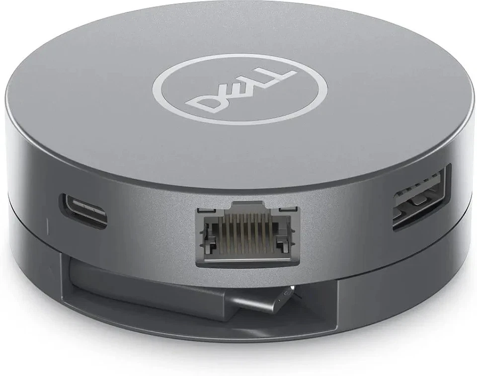 dell port adattore grigio USBC - Immagine 2 di 2