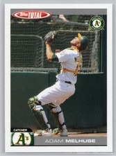 2004 TOPPS TOTAL #481 ADAM MELHUSE OAKLAND ATHLETICS