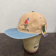 Vintage 1996 Atlanta Olympic Summer Games Starter Coca cola Hat Cap NEW
