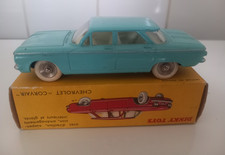 DINKY TOYS CHEVROLET CORVAIR N° 552 + BOITE D'ORIGINE MADE IN FRANCE MECCANO
