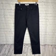 NWT Collars and Co CEO Chino Five Pocket Cotton Stretch Pants Navy 32x32