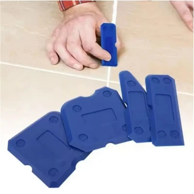 Grout Removal 4pcs Silicone Caulking Tool Sealant Smooth Remover Tool Scraper AU - image 1 of 4
