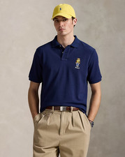 Polo Ralph Lauren Men s Classic Fit Polo Bear Short Sleeve Mesh Polo Shirt