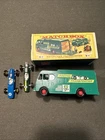 CO Lesney Matchbox M6 Racing Car Transporter with 2 Cars & Box