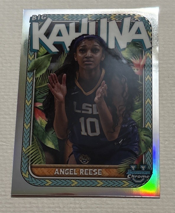 2023-24 Bowman University Chrome - The Big Kahuna Angel Reese #BK-7 (RC)