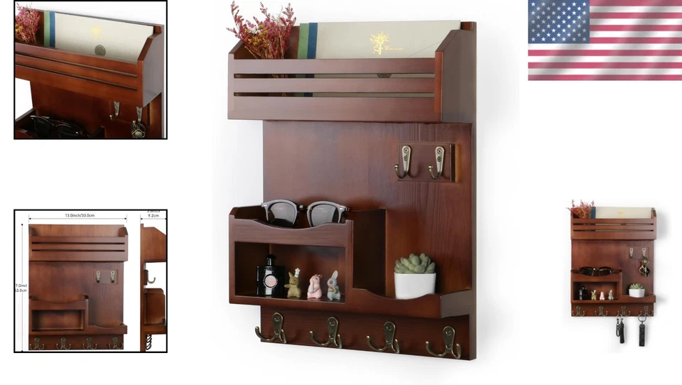 Elegant Key Holder Organizer for Home Entryway - Image 2 of 4