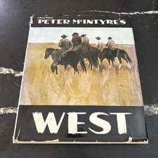 Peter McIntyre's West 1970 1st Ed Art Wildlife Color Plates w/ DJ