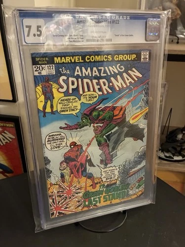 Amazing Spider-Man #122 CGC 7.5 “Death” Of The Green Goblin Marvel