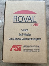 Surface Mounted Sanitary Waste Receptacle